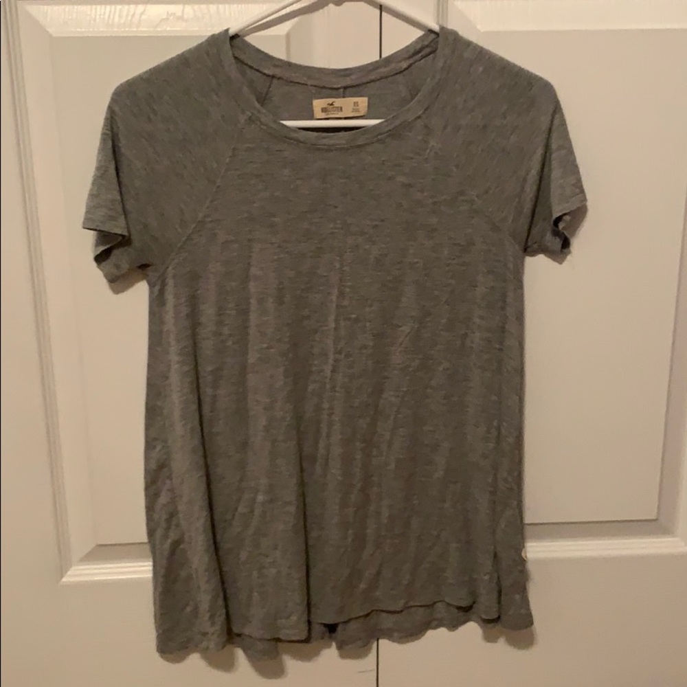 Hollister extra small comfy gray tee